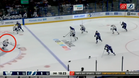 Leafs Displaying Great Defensive Habits that Leads to Quick Transition