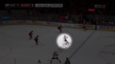 High to Low Forward in Offensive Zone by Ducks