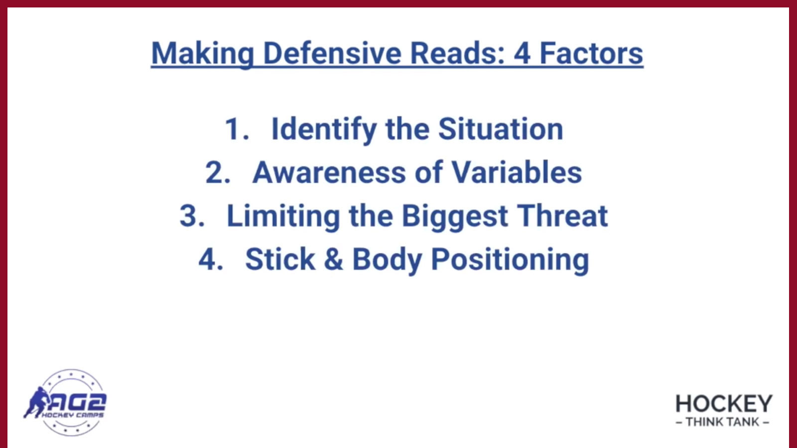 Defensive Reads: Skills & Habits To Shut Down The Opposition