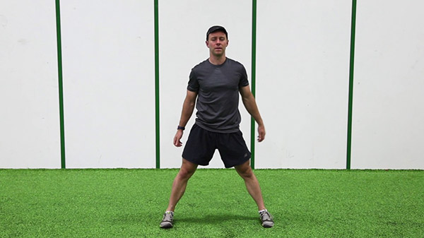 Lateral Squat and Leg Lift