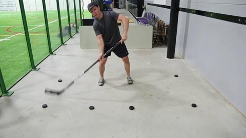 Basic Stickhandling - Lateral Side Forehand - In Tight
