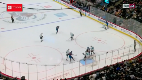 Avalanche with 3 Offensive Zone Principles on Display