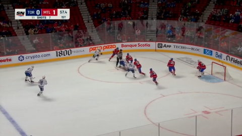 Canadiens D-Zone Face-Off Play: Wingers Fly
