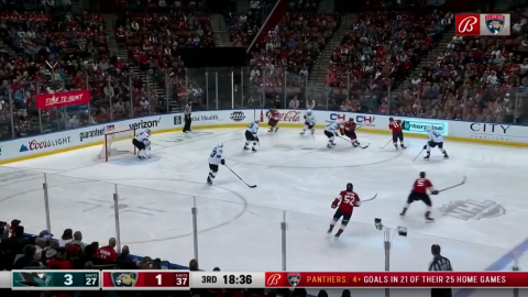 Panthers with Incredible O-Zone Puck Movement and Switches