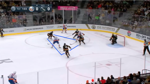 Offensive Zone Play - Anders Lee Find Soft Ice