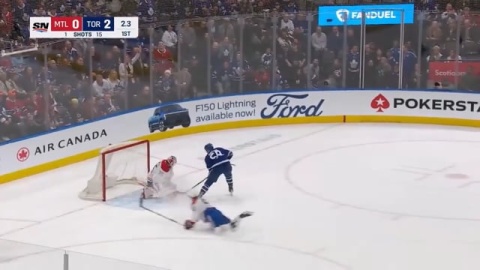 Montembeault Makes Breakaway Save and Recovers to Make Two More