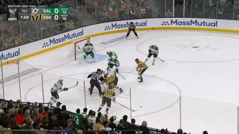 Backhand to Forehand  Offensive Zone Faceoff by Vegas