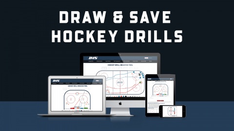Draw and Save Hockey Drills on IHS