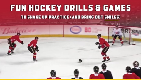 12 Fun Hockey Drills & Games to Shake Up Practice
