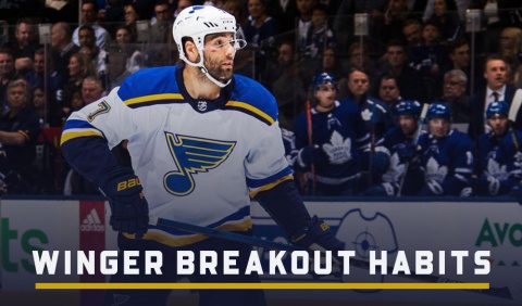 Winger Breakout Habits With Pat Maroon 