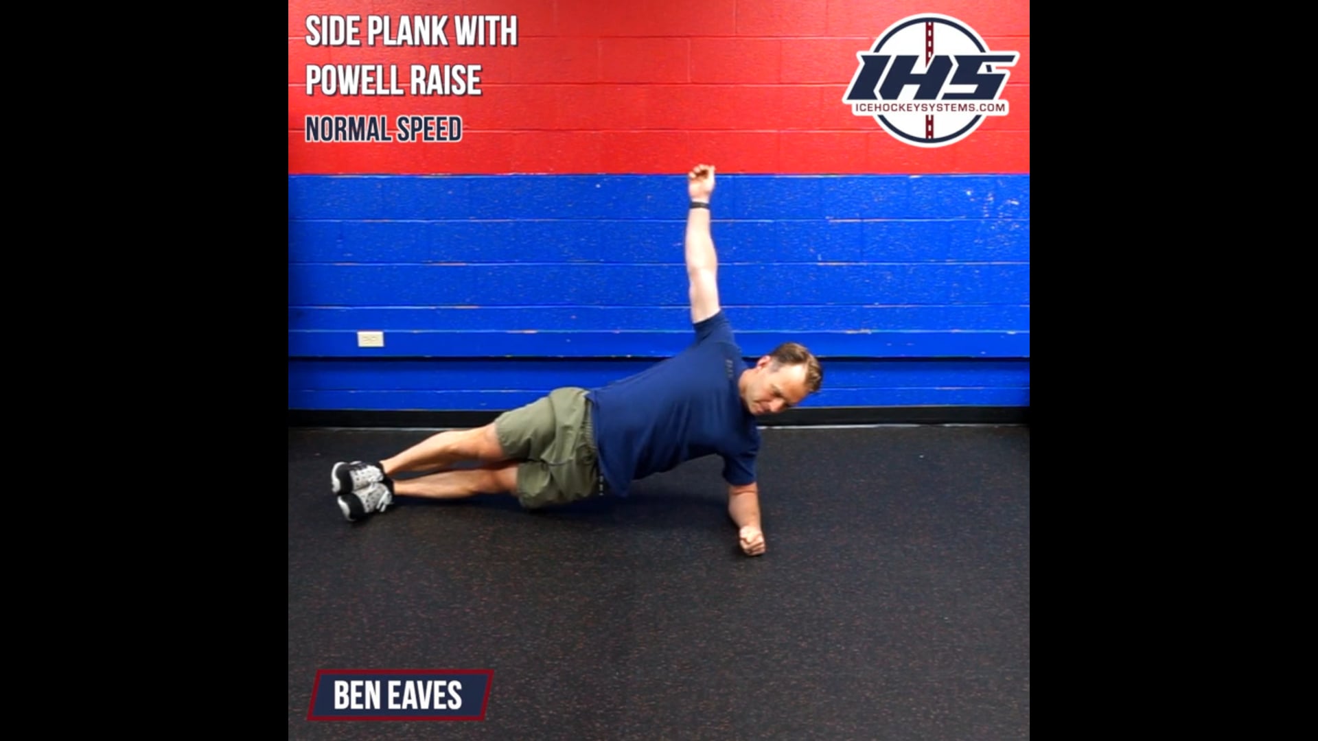 Side Plank With Powell Raise