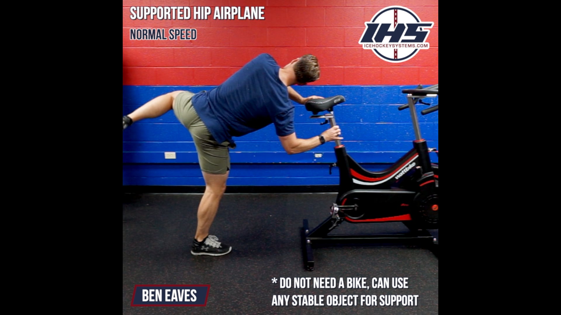 Supported Hip Airplane