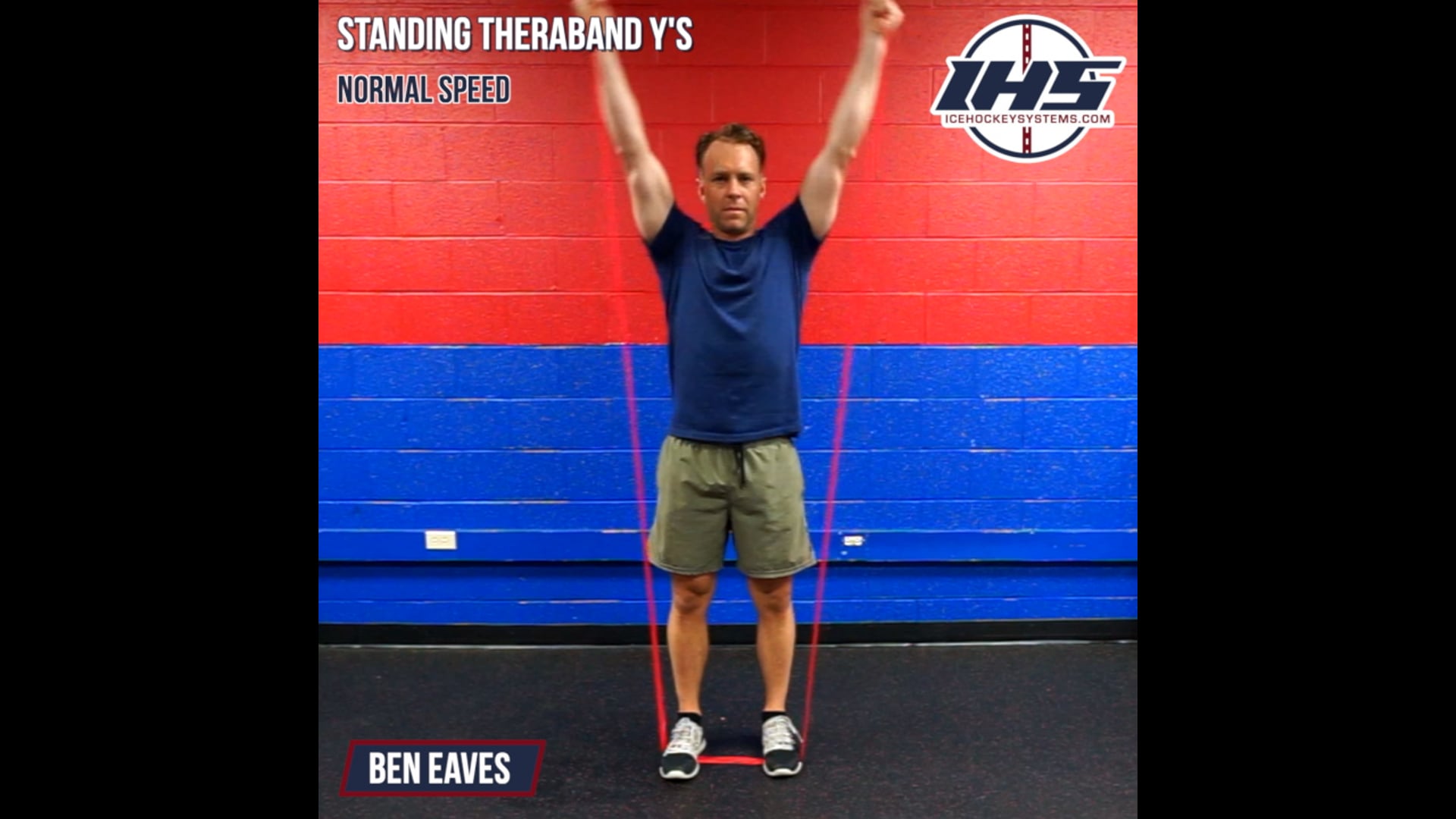 Standing Theraband Y's