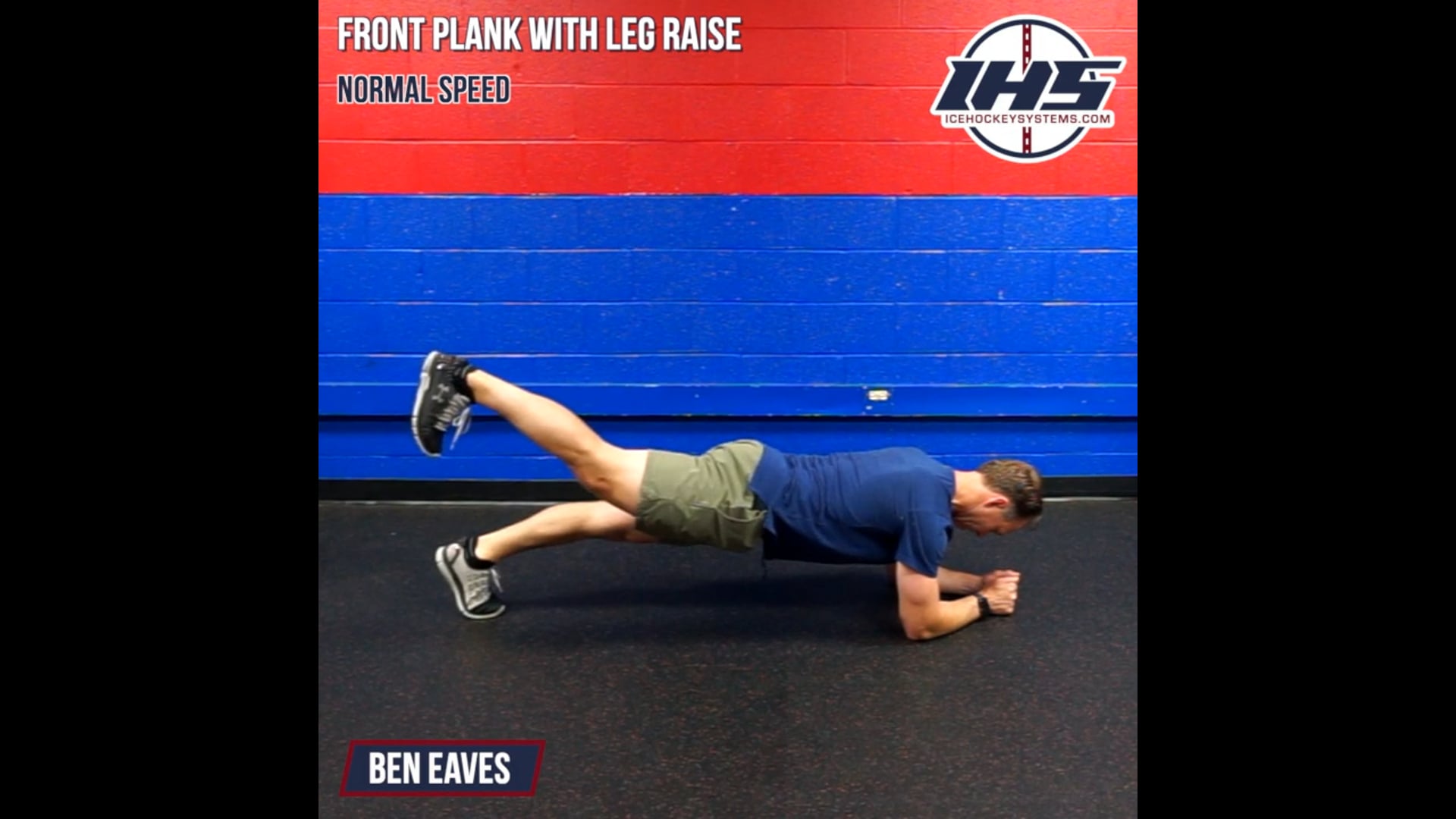 Front Plank With Leg Raise