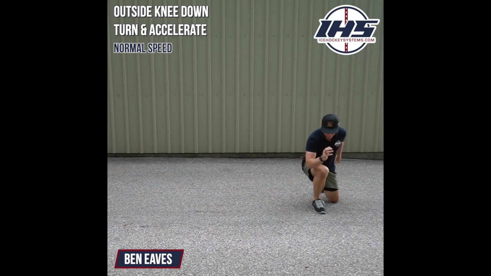 Outside Knee Down - Turn & Accelerate