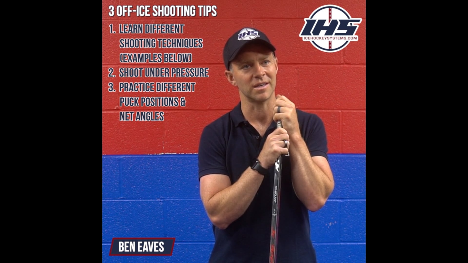 3 Off-Ice Shooting Tips